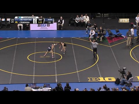 Big Ten Rewind: 2016 Wrestling -149 LBs - Penn State's Zain Retherford vs. Iowa's Brandon Sorensen