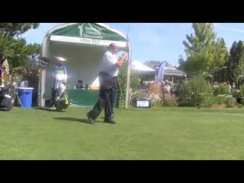 Charles Barkley has a new swing and it's looking good.  Check this out