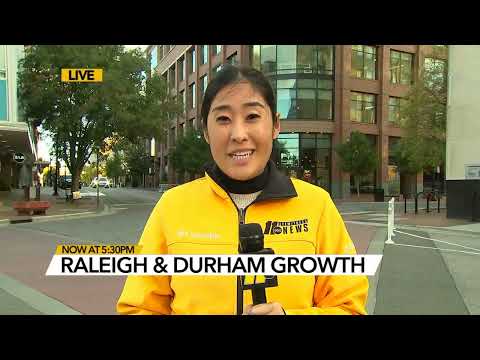 American Growth Projectによると、ローリーとダーラムは2022年の急成長都市ランキングで4位にランクイン