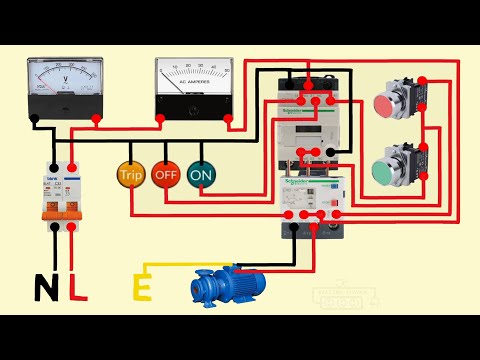star delta power wiring connection 3 phase motor diagram