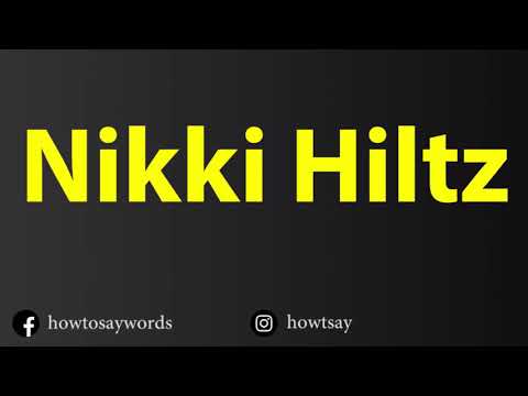 How To Pronounce Nikki Hiltz