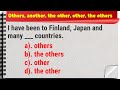 Others, another, the other, other, the others || Quiz