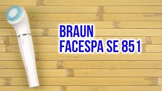 Braun SE 851v Face купити в інтернет-магазині: ціни на прилад для ...