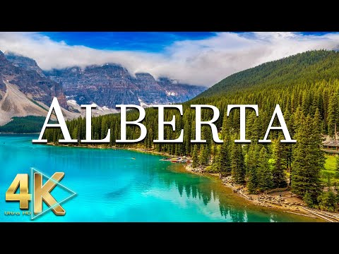 ALBERTA 4K Relaxation Film - Relaxing Piano Music - Travel Nature