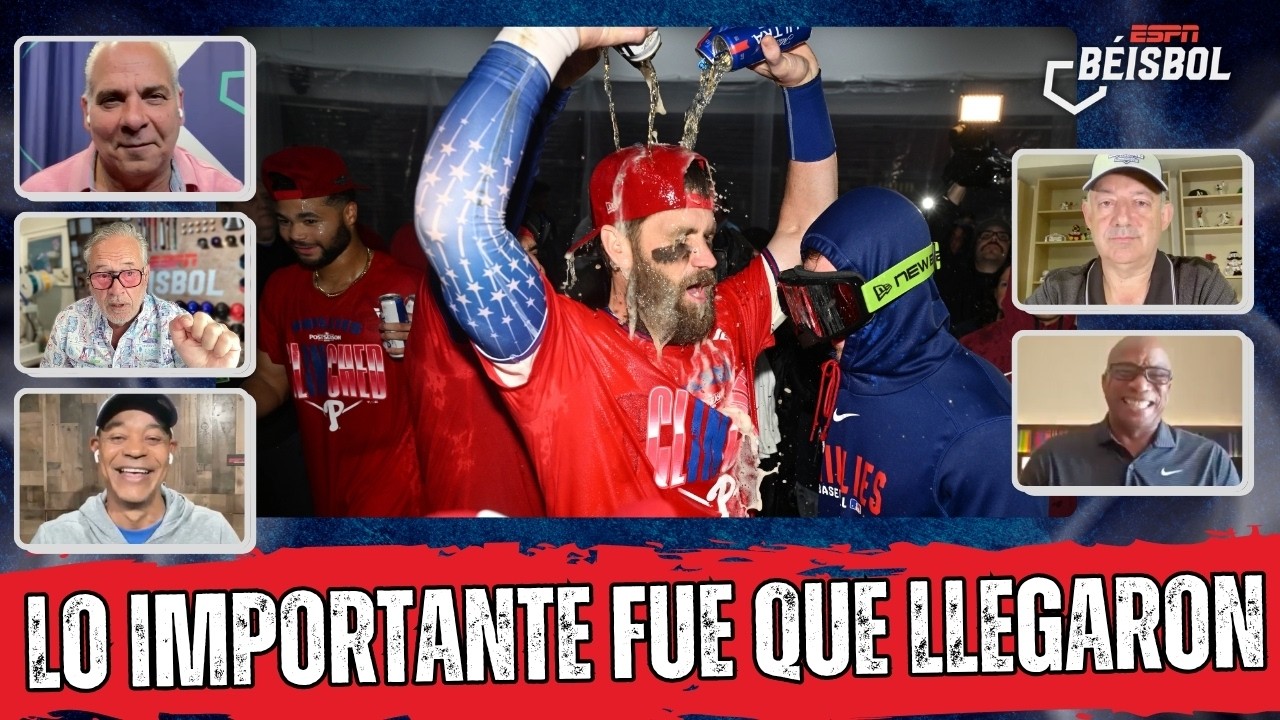 LOS PHILLIES PASARON con LO JUSTO, pero VAN a ser un DOLOR DE CABEZA en POSTEMPORADA | ESPN Beisbol