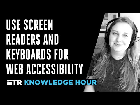Miniatura de How to Check Web Accessibility with a Screen Reader and Keyboard