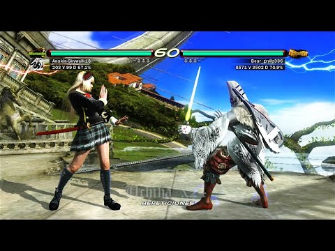 L7 74_4 Lili Ryona (Anakin x24) vs Yoshimitsu (Bear_gryllz336) - Tekken 6 Online N22 2022-09-28