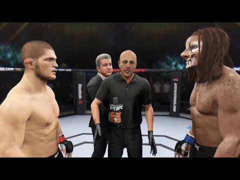 Khabib vs. Cerberus - EA Sports UFC 2 - Champion Fights ☝️🦅