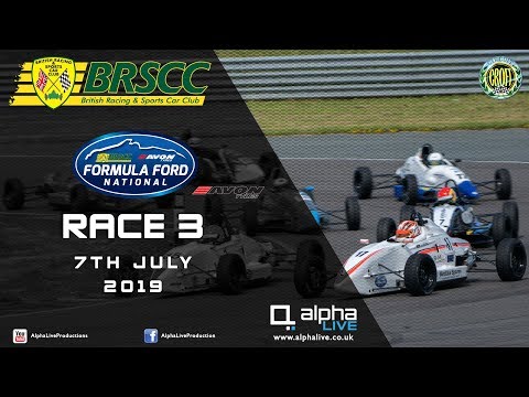 2019 BRSCC TCR UK/ TCT Weekend @ Croft - National Formula Ford Race 3 (LIVE)