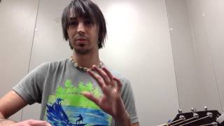 Guitar Tutorial for Love Is Overrated by Shwayze