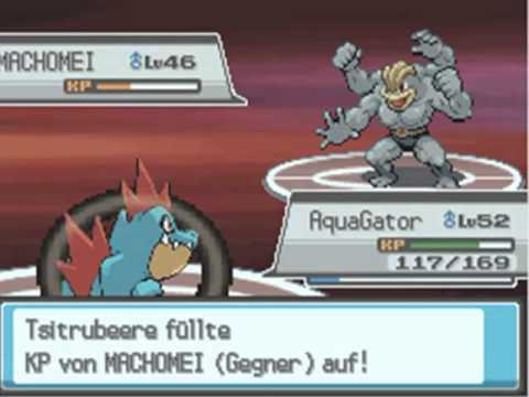 Let's Play Pokemon Soul Silver [German] 100% Part 57 - Top4 Kampf: fcbM vs. Bruno