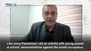 Ali Shaath calling Israel a colonial implant