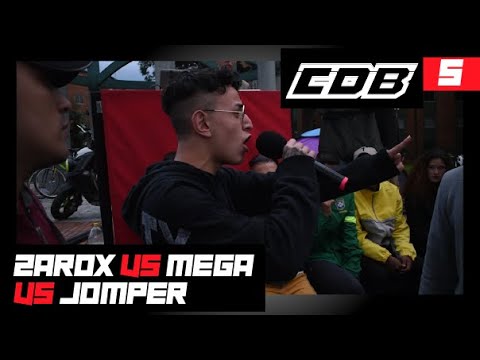 Jomper vs Mega vs Zarox - Octavos - CDB 5 Último cupo a Supremacia Mc Nacional 2019-🇨🇴