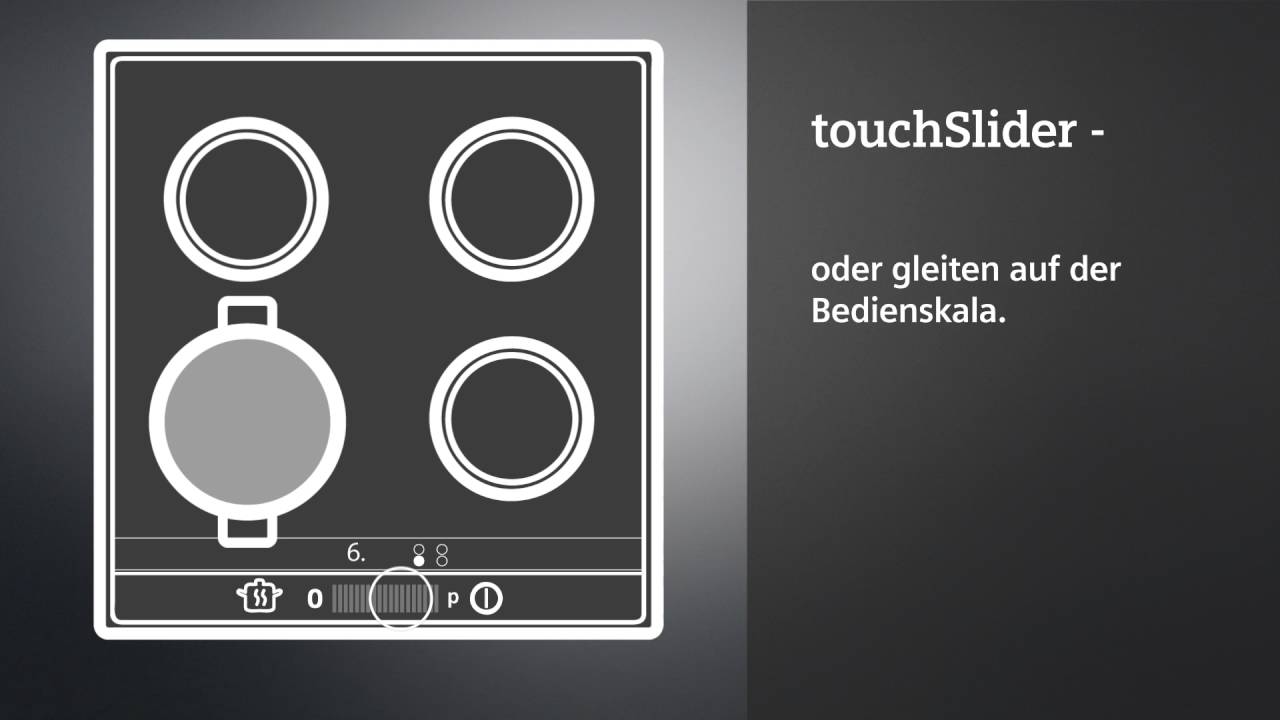 Siemens Glaskeramik-Kochfeld ET645FFP1C Flachrahmen-Design