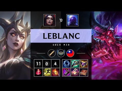 LeBlanc Mid vs Ryze - TW Challenger Patch 25.15