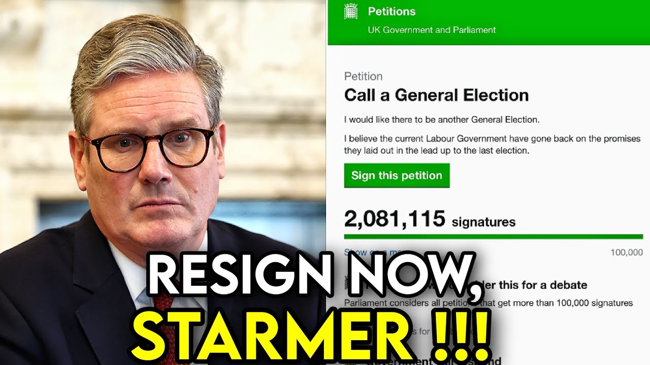 Keir Starmer SPEECHLESS As Over 2 Million DEMAND General Election!