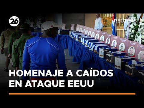 Cubans pay tribute to soldiers killed in the US attack in Venezuela | #Reuters