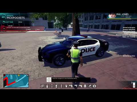 Police Simulator Patrol Duty - Shift 1: Suspect ID and Arrest, mugging, car chase