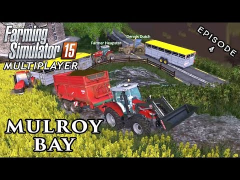 Multiplayer Farming Simulator 15 | Mulroy Bay | Episode 4