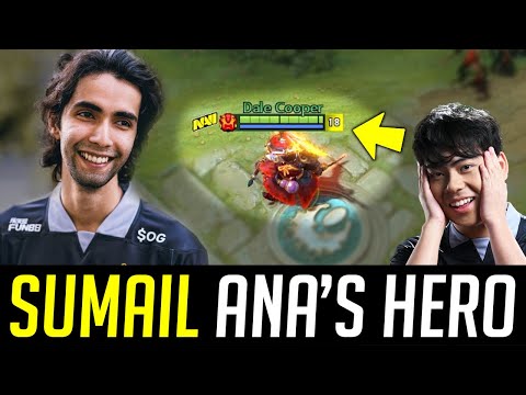 SumaiL practicing ANA's Signature Hero in 7.30b patch DOTA 2