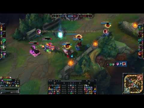 SBENU Nuclear Vayne Pentakill, KR LOL Highlight