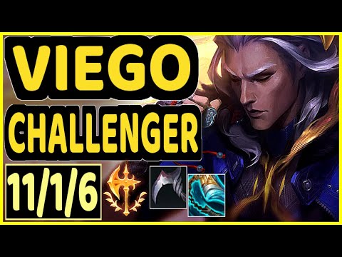 VIEGO - 11/1/6 KDA CHALLENGER GAMEPLAY - KR