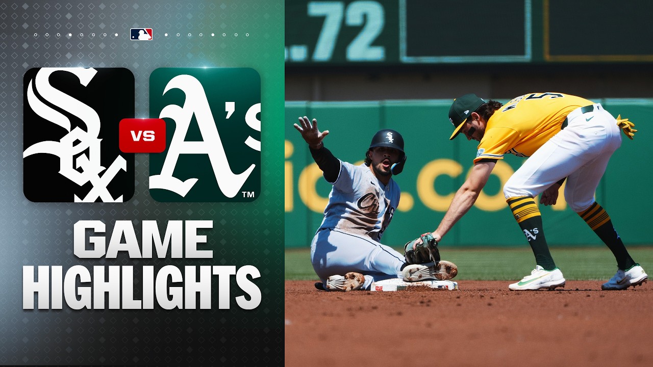 White Sox vs. A's Game Highlights (4/18/26) | MLB Highlights
