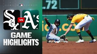 White Sox vs. A's Game Highlights (4/18/26) | MLB Highlights