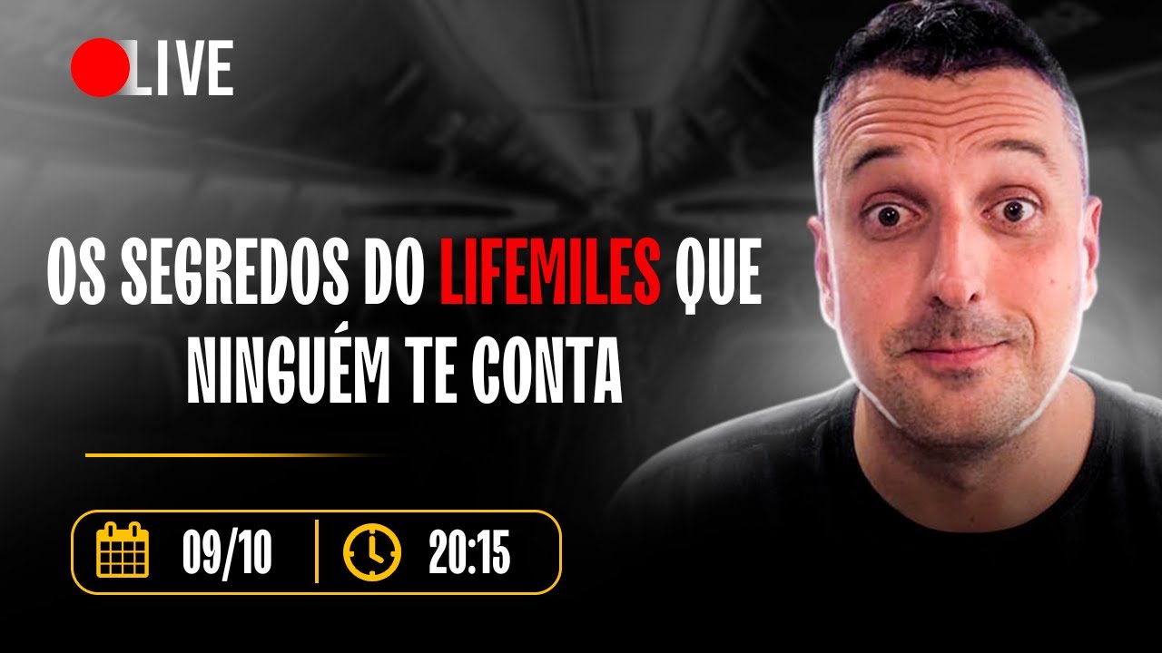 LIVE: Os Segredos do LIFEMILES que ninguém te conta