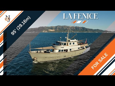 M/Y LA FENICE for Sale | 95' (29.16m) Richards Iron Works Yacht