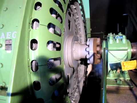 Fördermaschine Bergwerk West Schacht 2 südlich in Betrieb - electric engine