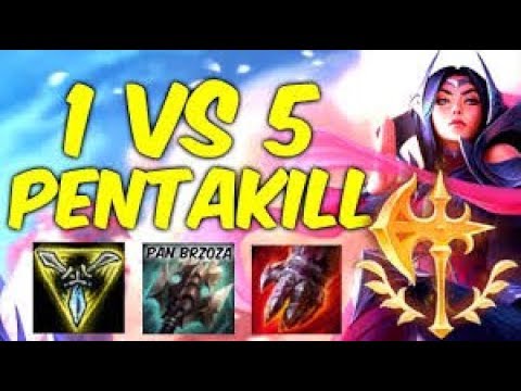 League of Legends Irelia project prestige edition penta kill