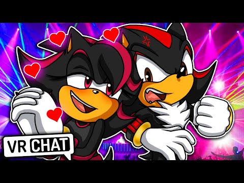SHADINA WANTS SHADOW! Shadow & Shadina Visit Eggman's Club! (VR Chat)