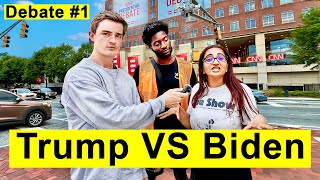 Asking People Who Will Win the 1st Presidential Debate