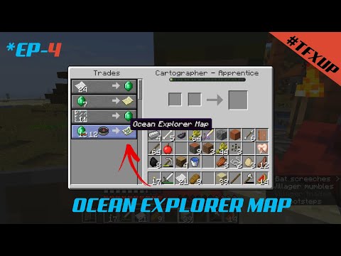 Unbelievable Ocean Explorer Map! #Tfxup | Minecraft Ep-4