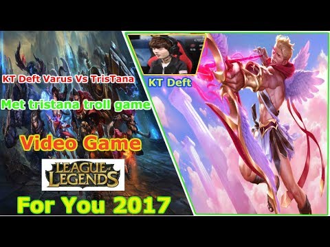 KT Deft stream varus vs tristana - easy game when he met tristana troll game