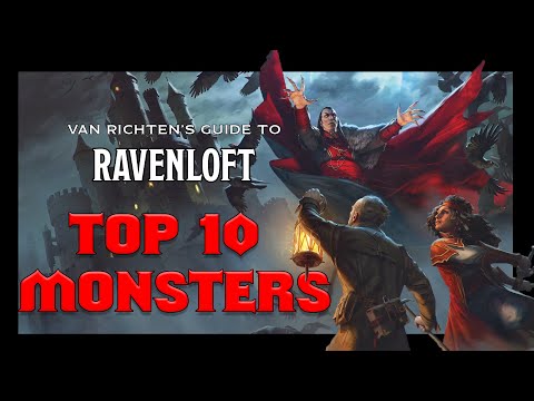 Top Ten New Monsters Introduced in Van Richten's Guide to Ravenloft