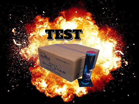 Diamond 50mm Blue Star Bomb Tube Extremely Heavy Parts!