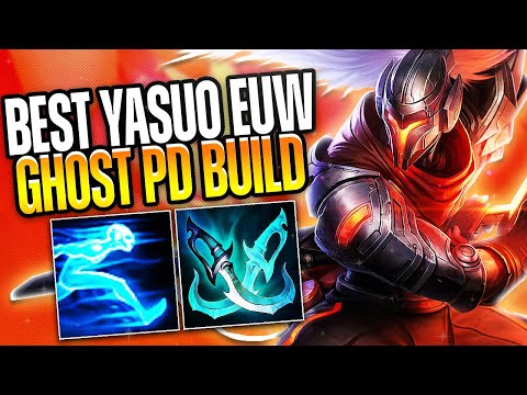 BEST YASUO EUW GOES GHOST & PHANTOM DANCER?!