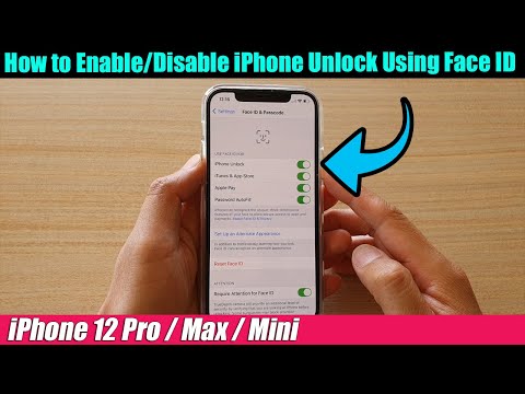 iPhone 12/12 Pro: How to Enable/Disable iPhone Unlock Using Face ID