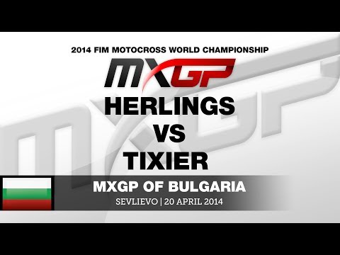 MXGP of Bulgaria 2014 Herlings on Tixier - Motocross