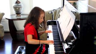 Alyson's Piano Rendition of Leonard Cohen's Hallelujah