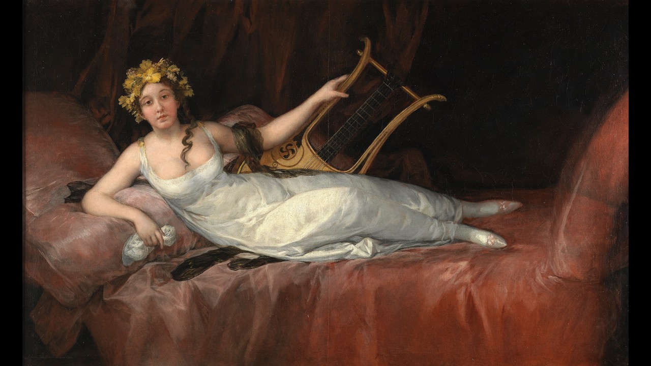 La recuperación del cuadro de Goya, retrato de la marquesa de Santa Cruz.
