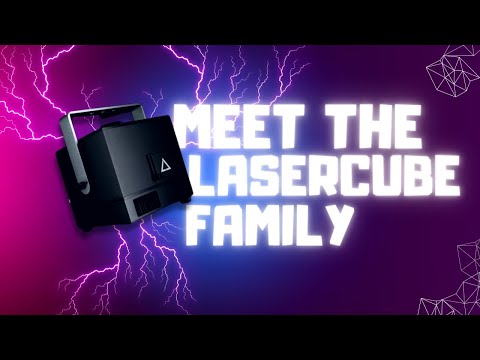 Meet LaserCube family! The most famous portable RGB laser projector!