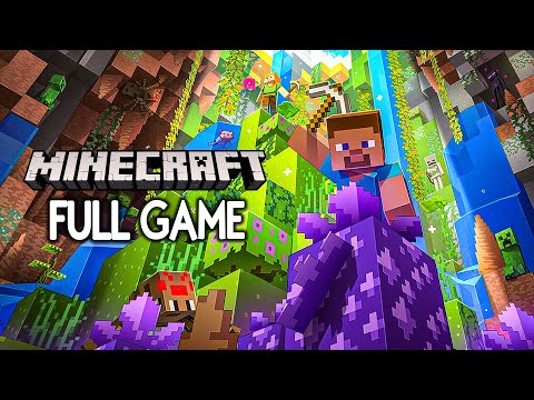 Minecraft - FULL GAME (4K 60FPS) Walkthrough Gameplay No Commentary