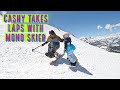 Cashy BEING INSPIRED Riding With Mono Skier