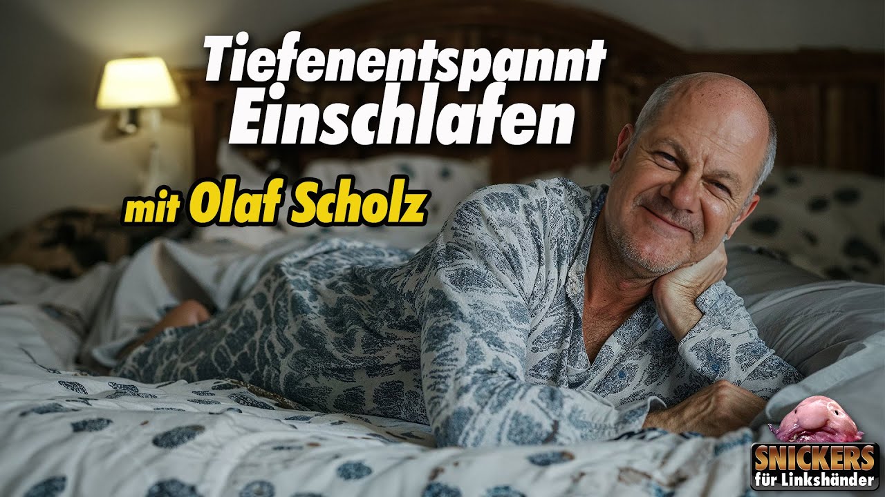 ⁣Deep Sleep mit Olaf Scholz (+ Blackscreen)
