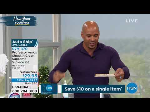 HSN | Keep It Clean featuring Professor Amos 01.10.2020 - 08 PM