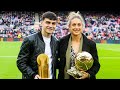 ALEXIA & PEDRI SHARE THEIR BALLON D’OR AND KOPA TROPHY WITH CAMP NOU ???????
