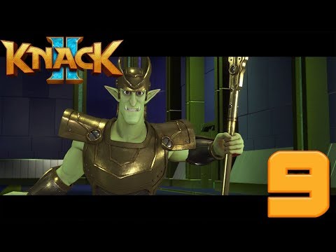 Knack 2 Walkthrough Gameplay Part 9 – PS4 108060fps – No Commentary